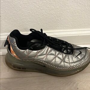 Nike Silver and Black Men's Shoes